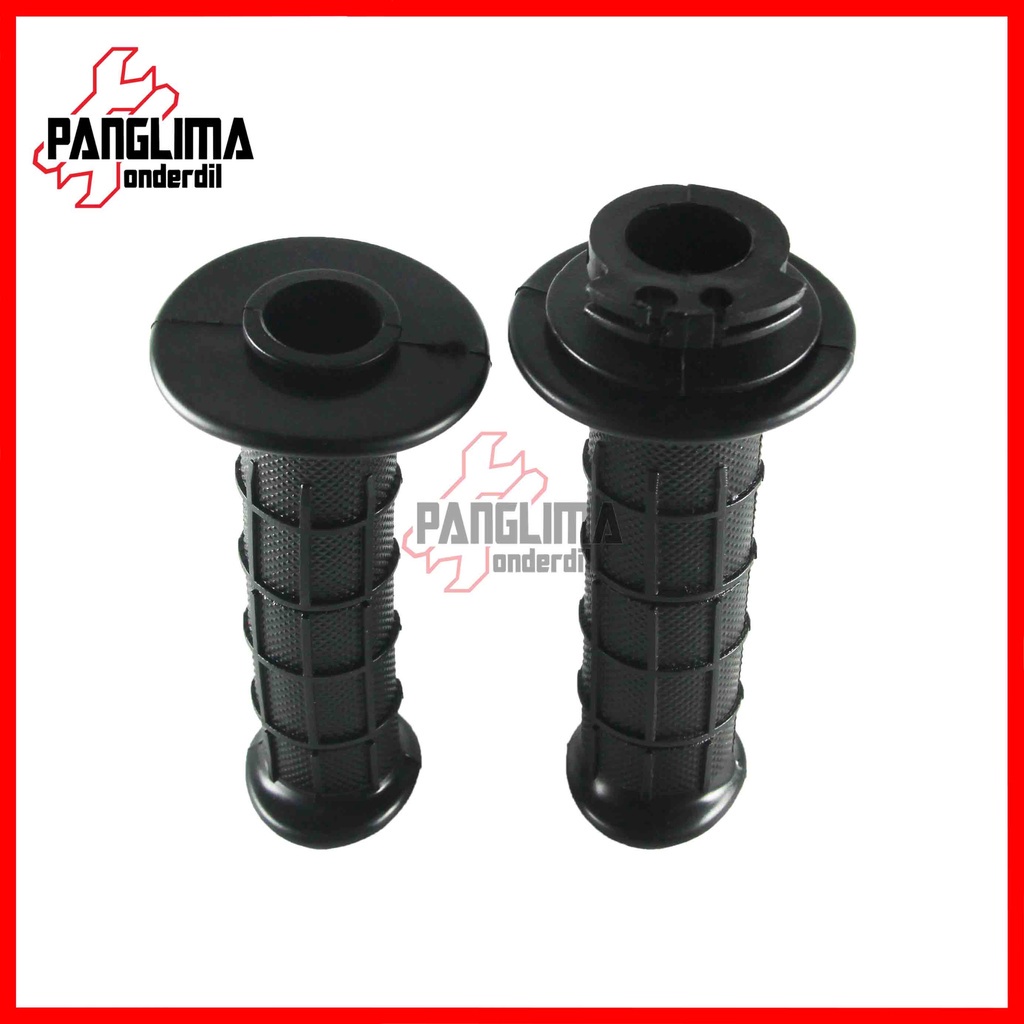 Handgrip Kawasaki KLX 150 Karet-Pipa-Slongsong Handle-Hand Grip-Fat-Vat-Pad-Handfat-Handvat-Handpad-Hanfat Assy-Set