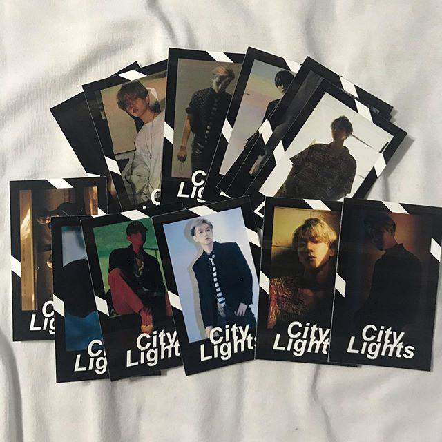 Baekhyun City Lights Polaroid