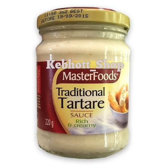 

Masterfoods Traditional Tartare Sauce Rich & Creamy 220gr Masterfood