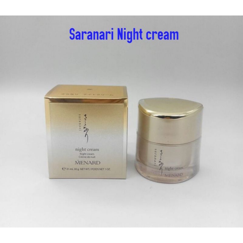 menard saranari night cream
