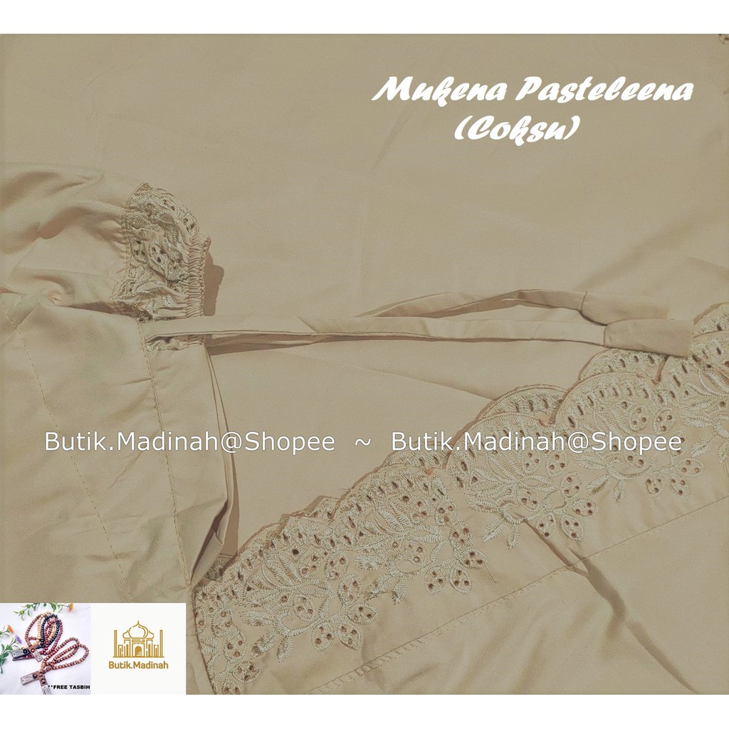 BUTIK.MADINAH MUKENA ANAK TANGGUNG (8-13 TAHUN) PASTELEENA BY SITI KHADIJAH DALANOVA