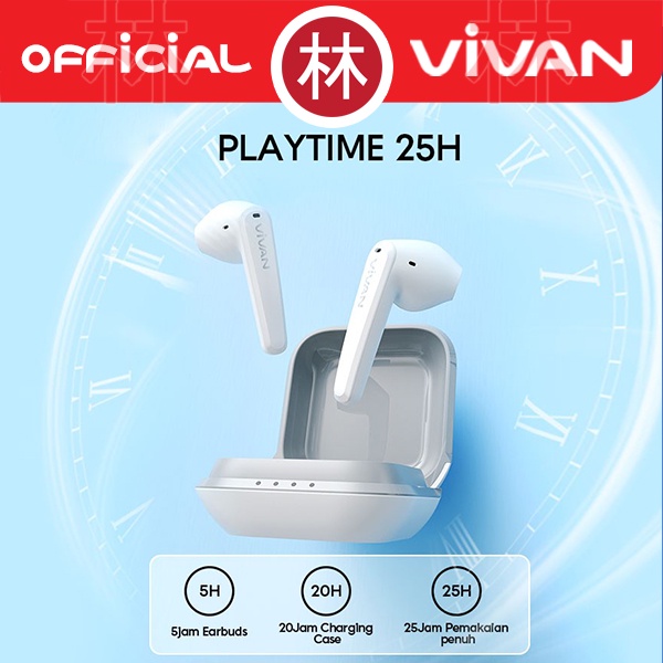 VIVAN T260 TWS Earphone Gaming Bluetooth Liberty Earbuds Headset