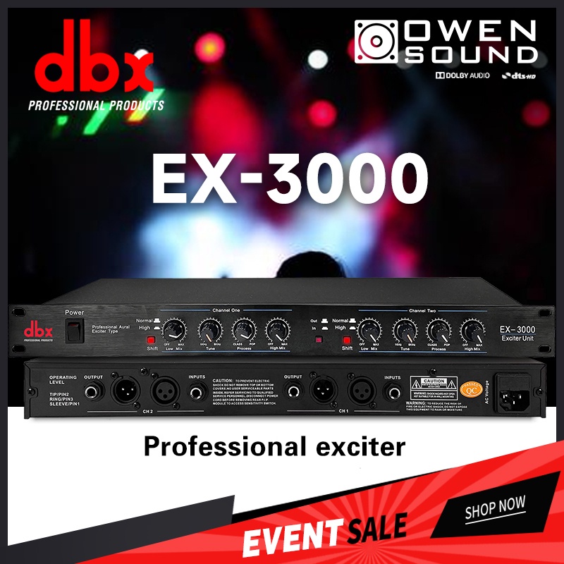 Jual DBX Processor Audio Ex 3000 Professional Aural Exciter Type Audio ...