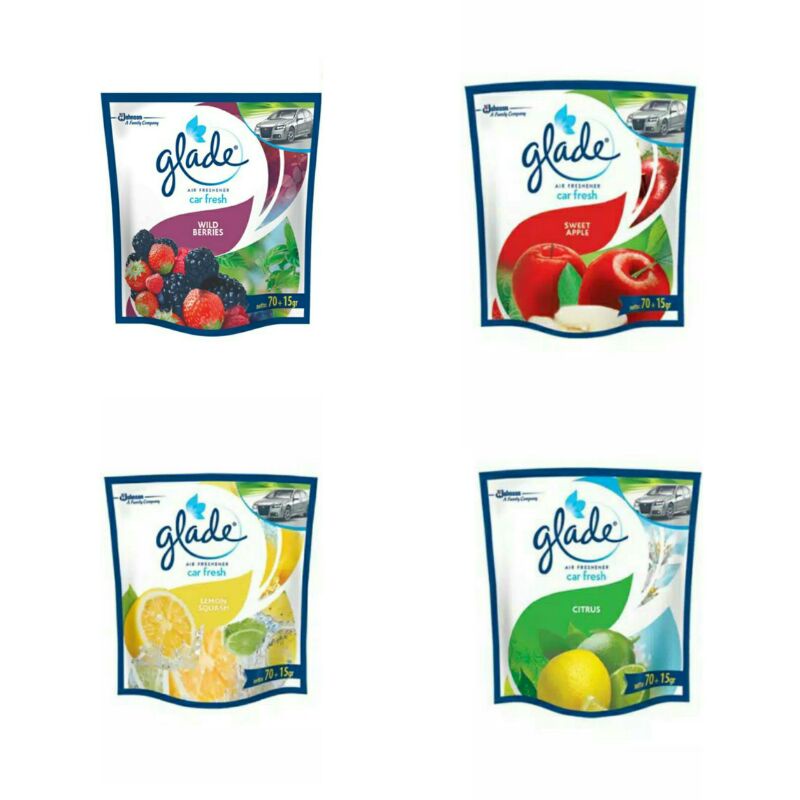 GLADE Air Freshener Car Fresh 70 Refil/centraltrenggalek