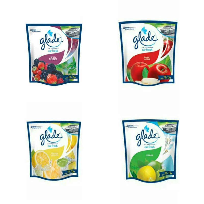 GLADE Air Freshener Car Fresh 70 Refil/centraltrenggalek