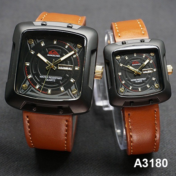 Jam Tangan Couple Quiksilver Swedish Couple - Kode A3180, A3181