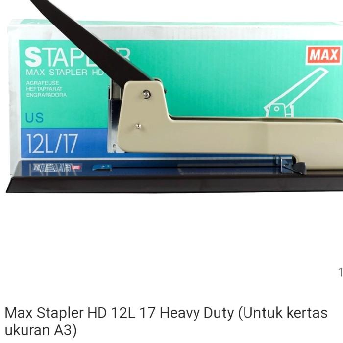 

Staples | Stapler Max 12L 17 Jumbo Jilid Murah Baru