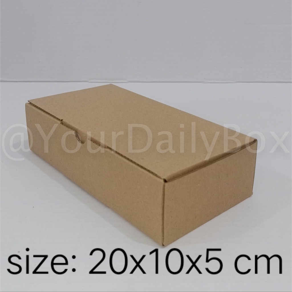 

[isi 10 pcs] Kardus murah / packing box / dus uk 20x10x5 cm