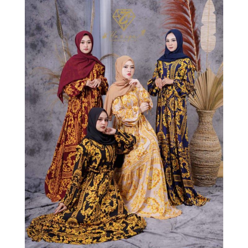 Gamis Haziqa Sultan /Gamis Haziqa Premium /Gamis Terbaru