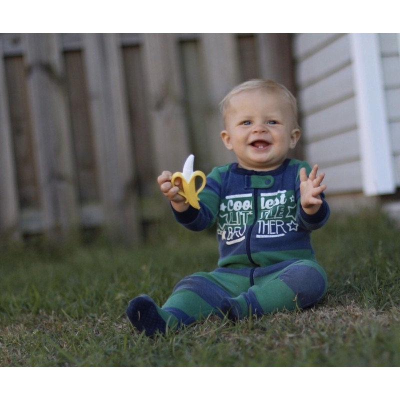 Nuby - Banana Toothbrush Teether