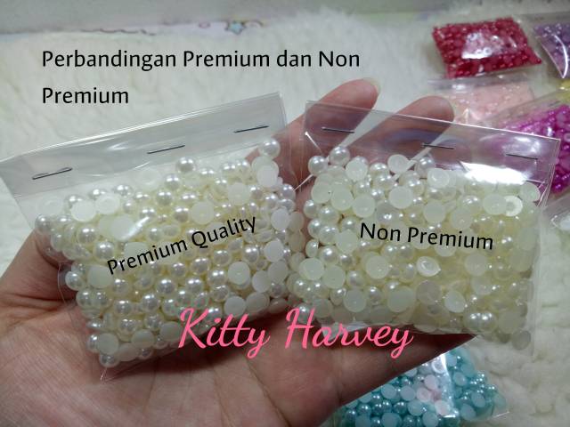 Half Pearl 5mm (Premium Quality) isi 500