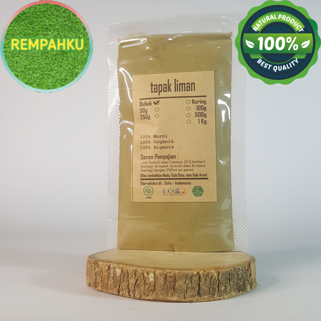 

TAPAK LIMAN BUBUK 250 GRAM - Elephantopus Scaber - MURNI - JSR -