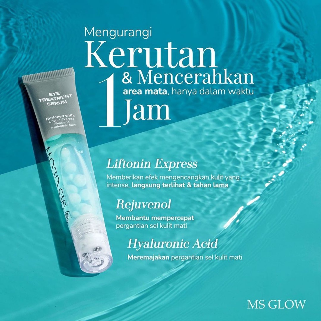 MS GLOW SERUM EYE / EYE SERUM MS GLOW