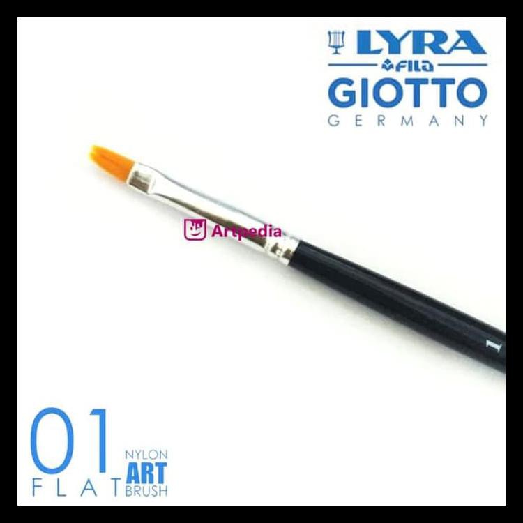 

Diskon Lyra Art Brush Flat / Kuas Lyra Nylon Flat 01 Terbaru