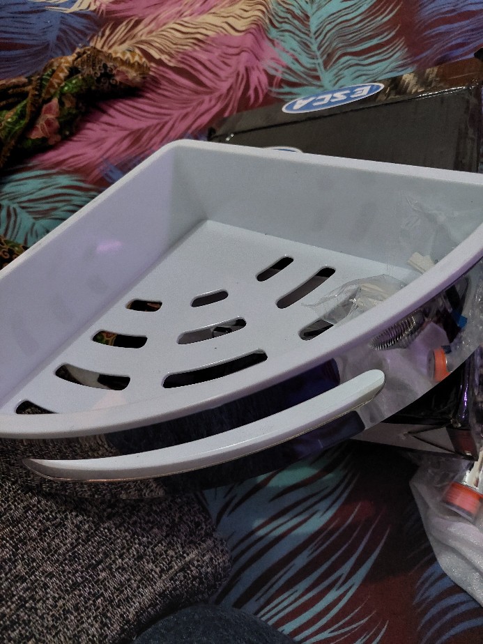 Rak Sabun Shampoo Dinding Sudut Dapur Kamar Mandi Tempat Peralatan Kamar Mandi