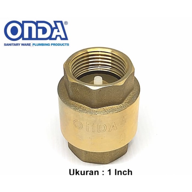 TUSEN KLEP KUNINGAN 1 INCH ONDA