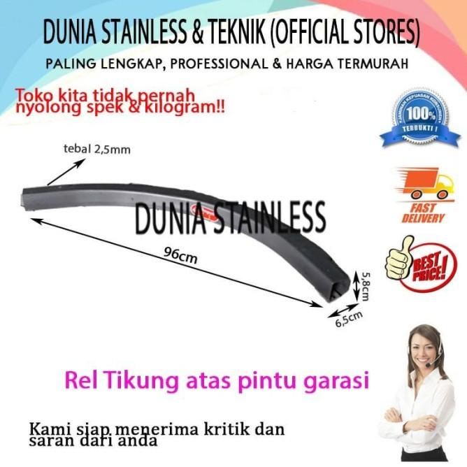 Rel Tikung Atas Pintu Garasi