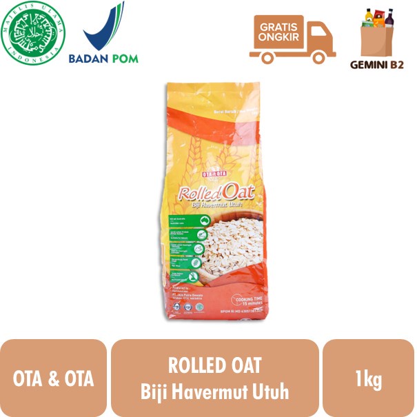 

OTA & OTA Rolled Oat Havermut / Havermout Utuh 1000gr