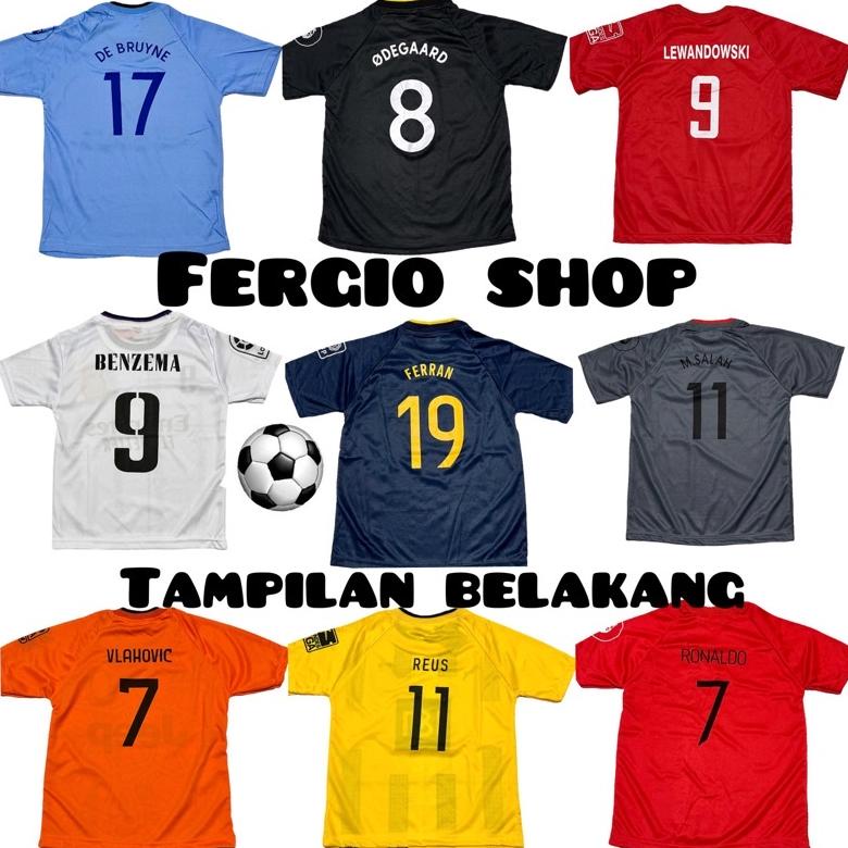 Baju Bola Anak 14 Thn/ Baju Bola Anak Remaja/ Jersey Bola Anak Tanggung/ Setelan Baju Bola Anak/ Kao