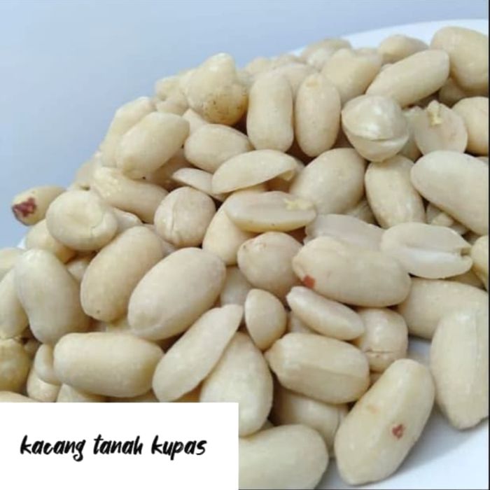 

kacang tanah kupas/kacang Tuban/kacang lebaran/renyah/kacang pilihan