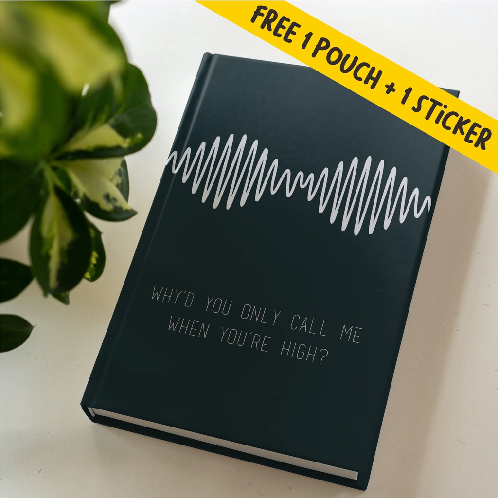 

Buku Catatan Notebook Agenda, Dotted, dan Polos Arctic Gelombang Leon Paperworks