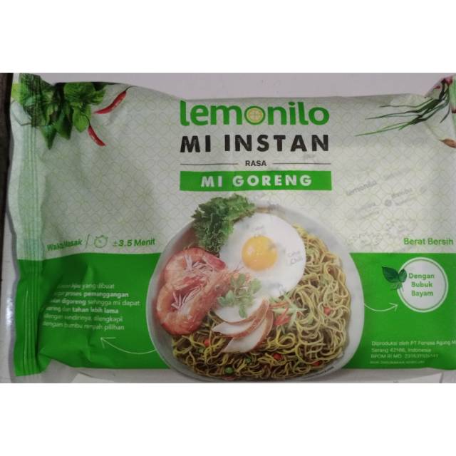 

Lemonilo mie isntan goreng