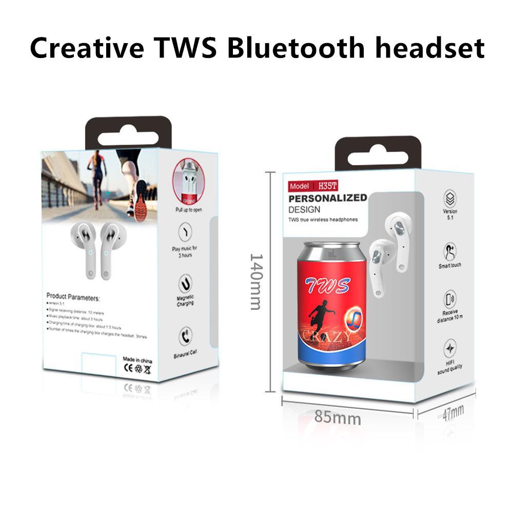 Tws True H35T Creative Earphone Bluetooth wireless 5.1