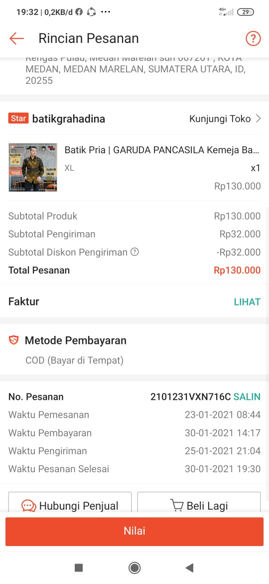 Batik Pria | Garuda Pancasila Kemeja Batik Pria Solo Lengan Panjang Motif Best Seller Asli Halus