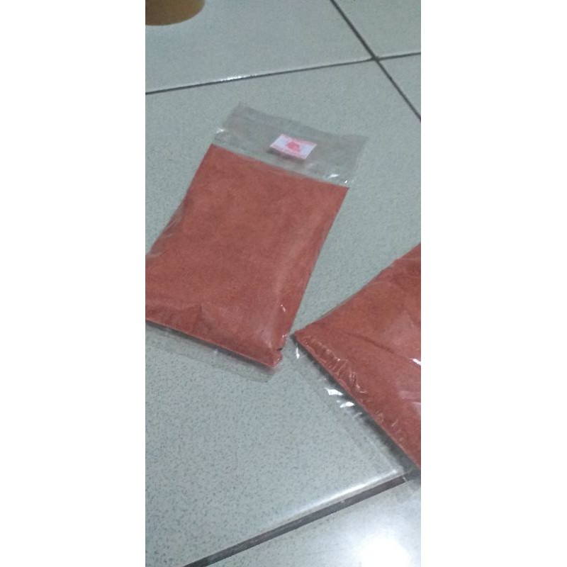pelet bubuk pakan burayak. anakan ikan, bibit ikan,kutu air dll 1kg