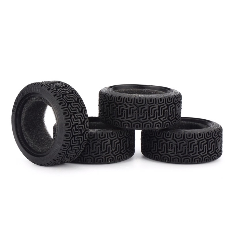 4pcs ban rally S untuk tarmac rc rally 1:10 xv01 hsp ptg2