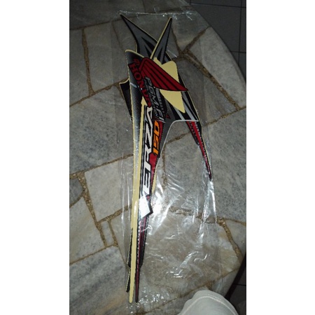 Striping Stiker Lis motor Honda Verza 150 2013 Hitam