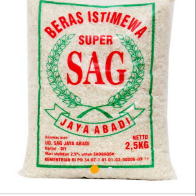 

Beras SAG Super 2,5Kg