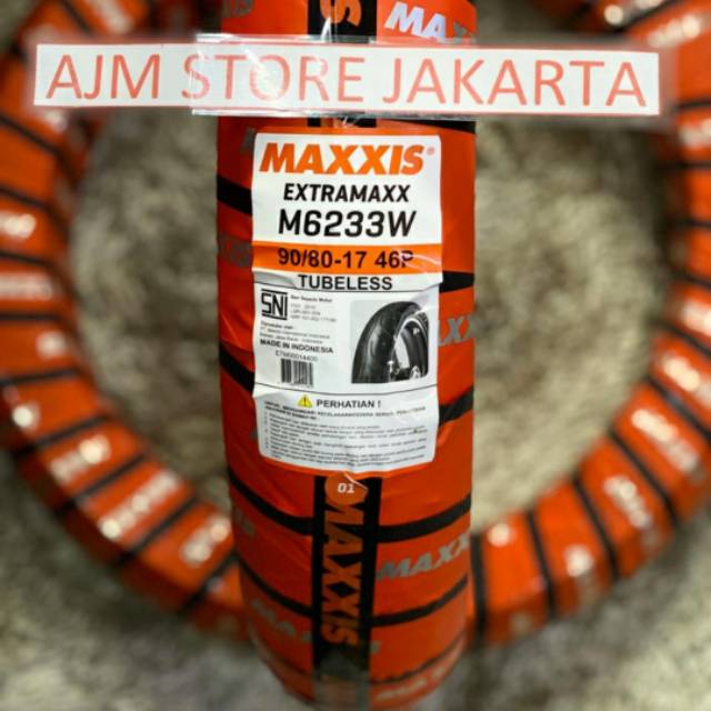 Maxxis Extramaxx 90/80-17 Tubeless.. M6233W..