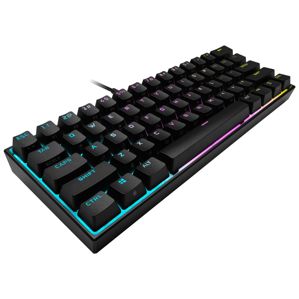 Corsair K65 RGB MINI 60% Mechanical Gaming Keyboard - Cherry MX Speed