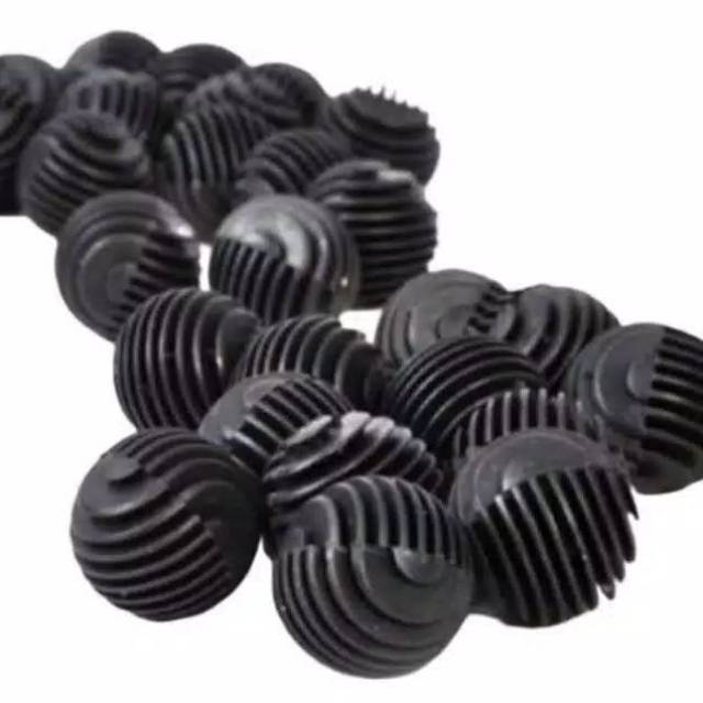 BIOBALL MODEL BOLA GOLF ISI 20 pcs BULAT MEDIA FILTER AQUARIUM KOLAM