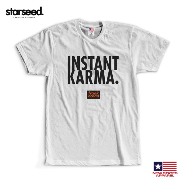 frank ocean instant karma shirt