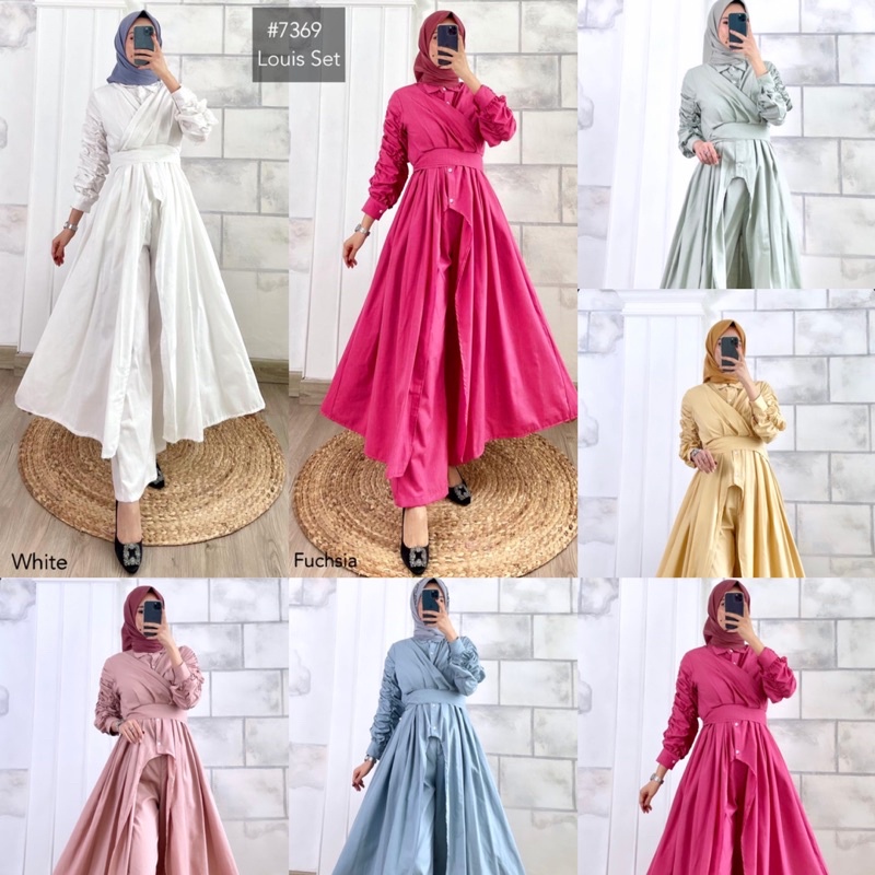 MAXI DRESS MISS KAMI HIJAB/KONDANGAN PESTA/LONGDRESS/COLLAR IMPORT/GAMIS MURAH/GAMIS PESTA/SETELAN C
