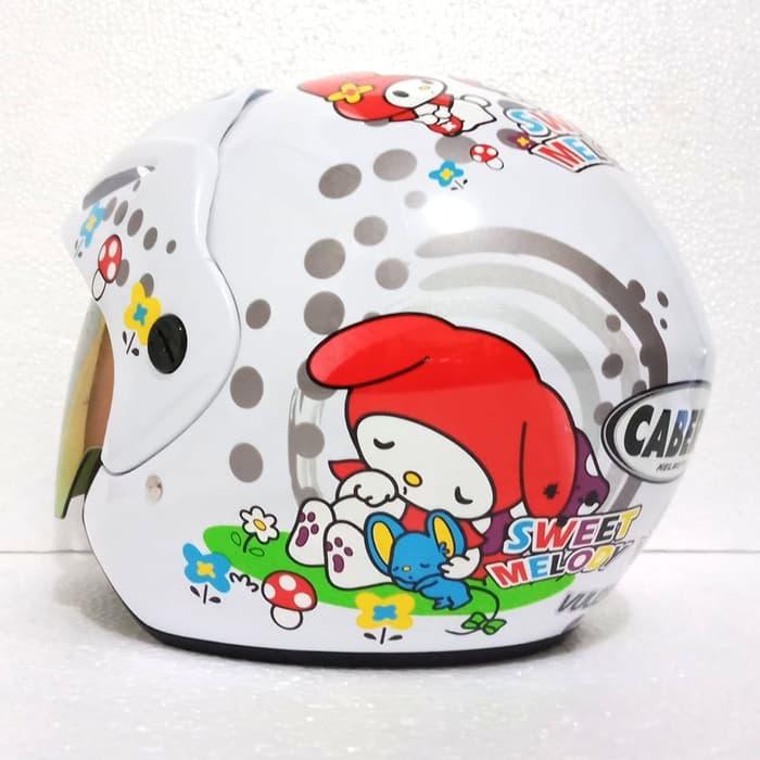 Promo limited HELM HALF FACE VULCAN CABERG PROMO AKHIR TAHUN HELM SNI