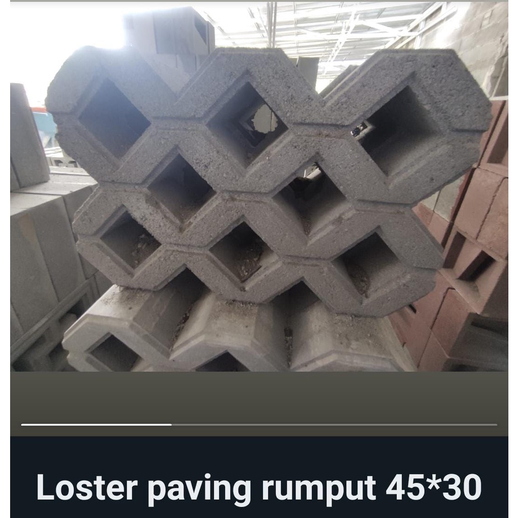 loster paving rumput