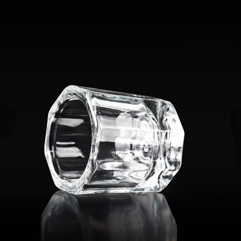 MXBEAUTY Gelas Cangkir Cairan 1PC Wadah Mixing Glassware Bubuk Octagon Cup