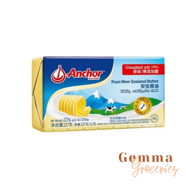 

Anchor Unsalted Butter 227gr