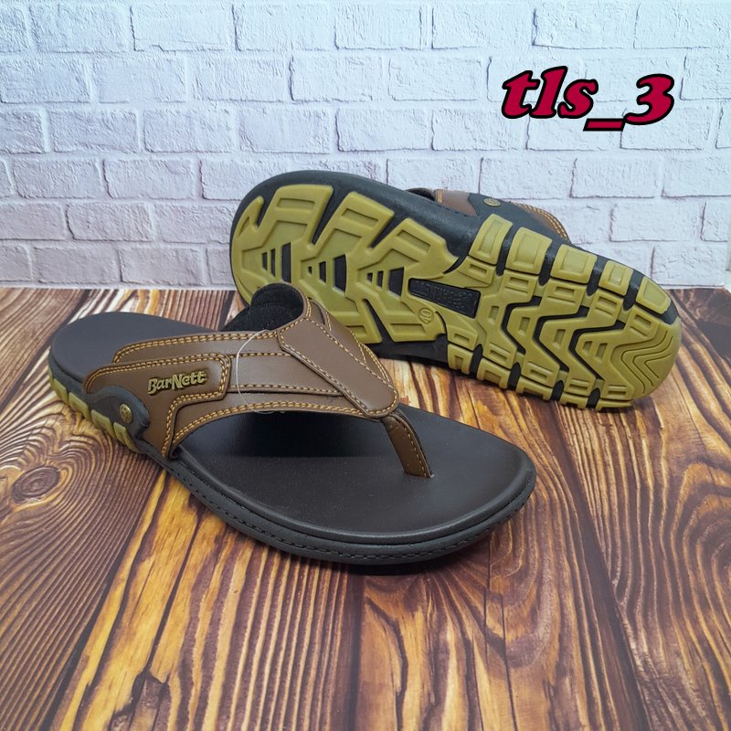 Sandal Pria Barnett Reno Max King Original 39-43 Sendal Cowok Japit Kasual