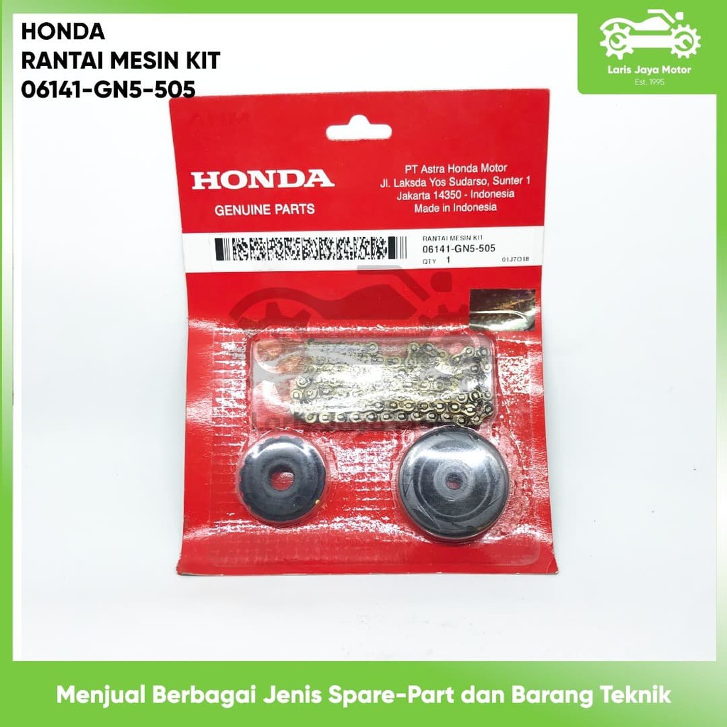 RANTAI MESIN KIT SUPRA 06141-GN5-505 ORIGINAL ASLI HONDA AHM RANTAI MOTOR SUPRA RANTE MOTOR SUPRA