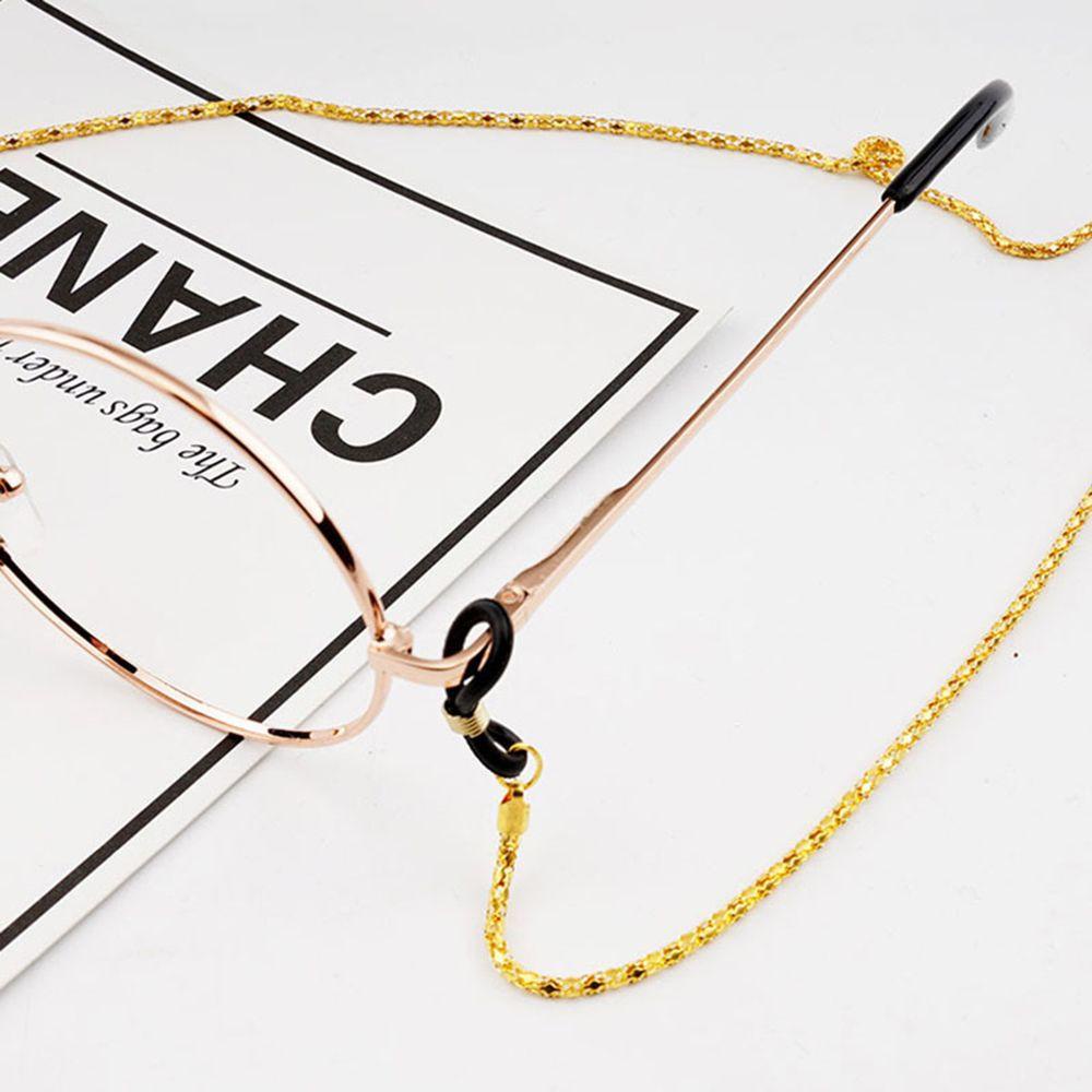 AUGUSTINA Tali Kacamata Holder DIY Loop End Lanyard Holder Strap Eye Baca Aksesoris Perhiasan Kacamata Gesper