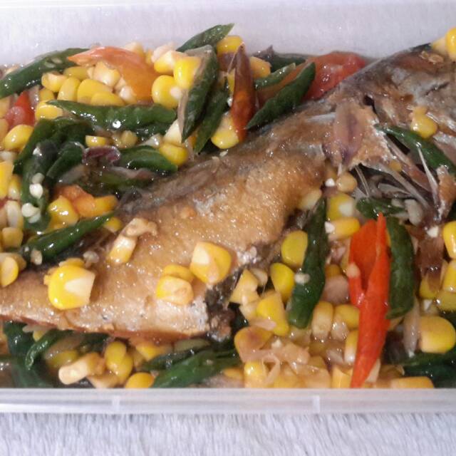 Ikan Peda tumis jagung manis