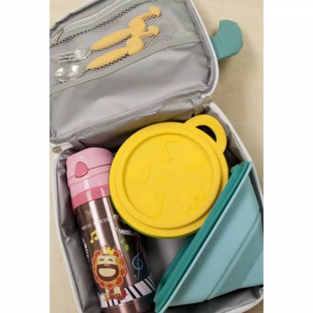 MARCUS &amp; MARCUS INSULATED LUNCH BACKPACK TAS RANSEL BEKAL SEKOLAH ANAK