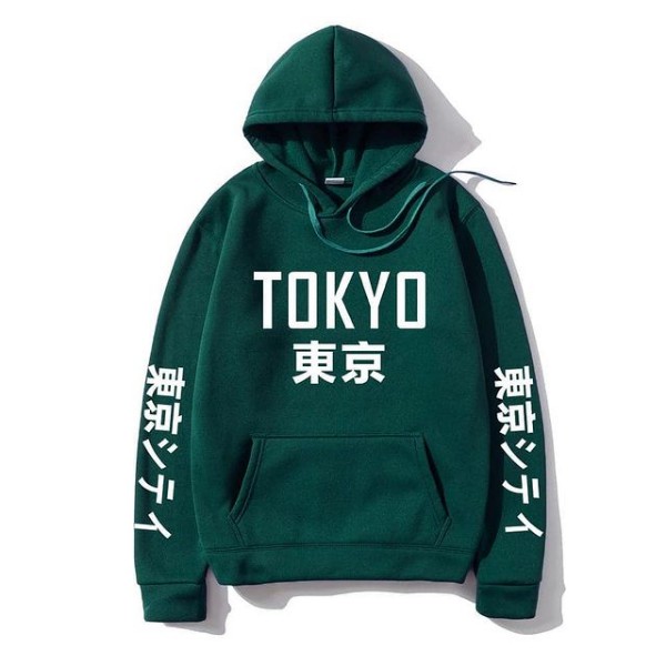 SWEATER HOODIE PRIA WANITA TOKYO