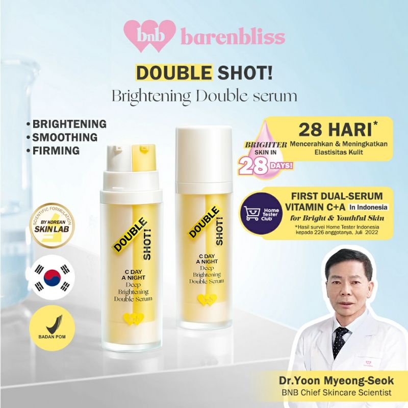 barenbliss double shot day night serum