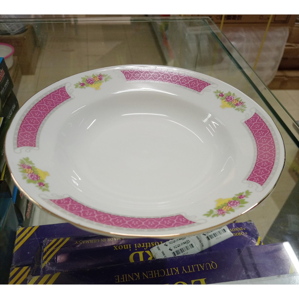 PIRING KEMBANG 6324 (SANGO) & PIRING KEMBANG 5347 (SANGO) /PIRING MAKAN/PIRING SAJI