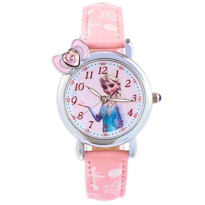 Jam tangan anak Frozen disney original Ribbon